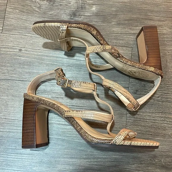 Vince Camuto - Brown Heels - 5 1/2 (M/36) - Picture 7 of 8